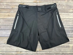 Hollowrock Athletic Shorts Mens Size L Black Zip Pocket Gym Training New  - Picture 1 of 11