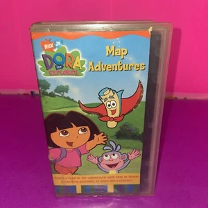Dora the Explorer Map Adventures VHS Movie 2003 Nickelodeon Junior - Foto 1 di 5