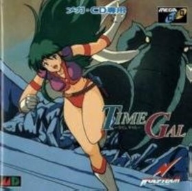 TIME GAL - SEGA MEGA CD -Excellent-Ntsc/Jpn T-32114 - Free Worldwide Shipping!