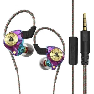 AK3 Wired In-Ear Monitor Earphone with Microphone HiFi Music Monitor Bass Headph - Picture 1 of 10