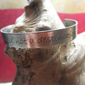 Silber Armband Life is a Journey Armband - Bild 1 von 5