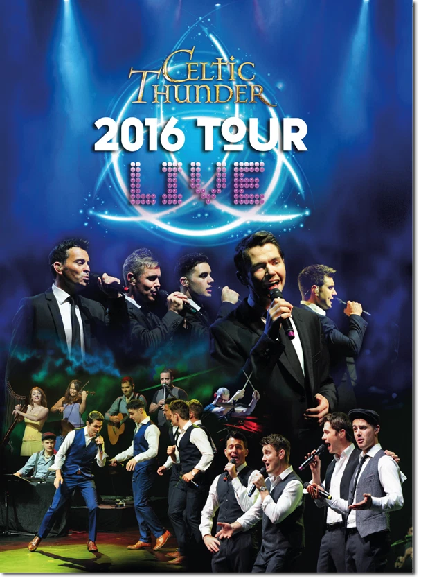 Celtic Thunder 2016 Tour Live! Irish Music DVD 2017 Extended Edition 27 Tracks - Image 1 of 1