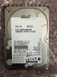 Fujitsu Allegro 8 MAP3367NP 36 GB S26361-H757-V100 Ultra U320 SCSI 68 pines - Imagen 1 de 1