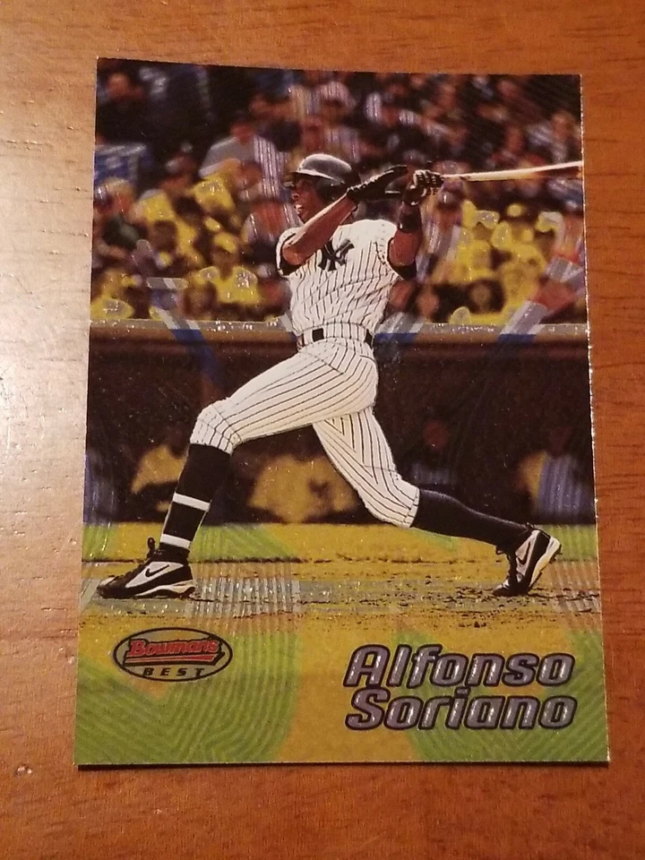 2002 BOWMANS BEST BASEBALL CARD ALFONSO SORTANO #12 - Image 1 of 2