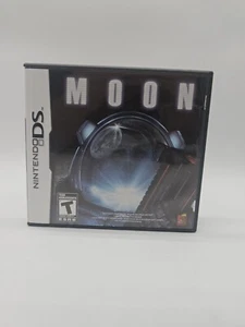 MOON (Nintendo DS, 2009) CIB COMPLETE Authentic Very Rare Horror Shooter Game - Picture 1 of 6