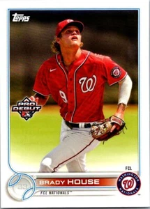 2022Topps Pro Debut#PD-3Brady HouseFCL Nationals - Picture 1 of 2