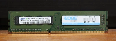 M378B5673EH1-CH9 Samsung 2gb DDR3 1333mhz PC3-10600U Desktop RAM Upgrade - Image 1 of 2