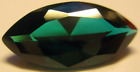 Cubic Zirkonia 1 8 x 9 mm, Marquise, Smaragd, Facetten-, syntetischer Edelstein