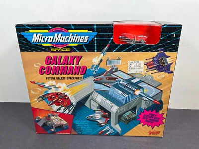 Boneco Micro Machines Space GALAXY COMMAND Spaceport Playset 65832 - Imagem 1 de 4