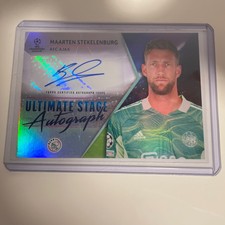 Maarten Stekelenburg Topps Ultimate Stage Autograph card /150