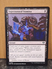 Supernatural Stamina - Commander Masters - Magic the Gathering MTG Nice!