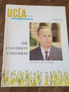 1960 SEPTEMBER OCTOBER UCLA BRUINS ALUMNI MAGAZINE RAFER JOHNSON FOOTBALL PAULEY - Picture 1 of 1