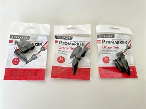 9 Brand New Letraset Ultra Fine Nibs For Letraset ProMarker 3x3 Packs - Picture 1 of 10
