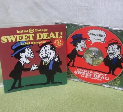 INITIAL & EULOGY RECORDS Sweet Deal comp CD Boy Sets Fire & Walls of Jericho Foto 1 de 2