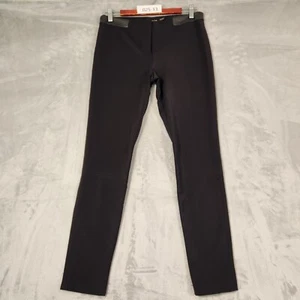 Massimo Dutti WOMENS PANTS SIZE 28 (USA 6) Wool/Silk STRAIGHT LEG BLACK - Picture 1 of 12