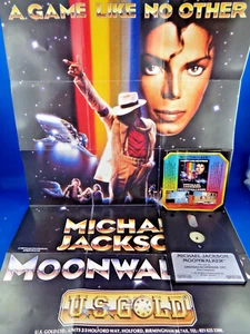 SCHNEIDER/AMSTRAD CPC -- MICHAEL JACKSON MOONWALKER (U.S. GOLD - 3" DISK) - Bild 1 von 1