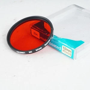 * Calumet 52mm Red #25 Filter - Picture 1 of 2