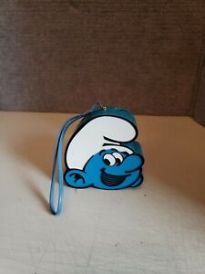 1983 Vintage Smurf Radio Shack AM Radio with Carrying Strap, tested/works