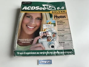 AB Soft - ACDSee 6.0 Deluxe - PC Big Box 2003 - FR - Neuf Sous Blister - Photo 1/6