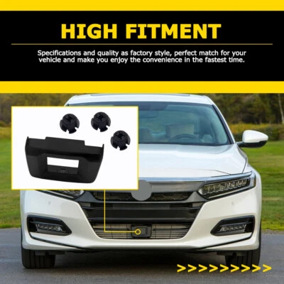 Cubierta de radar Milliwave sensor de distancia Honda Fit Accord 2018-2020 y 3 clips negro Foto 1 de 4