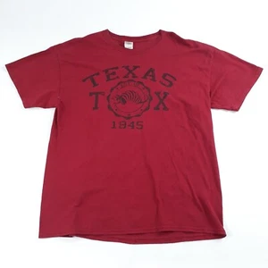 Gildan T Shirt Mens Extra Large Texas Armadillo Red Heavy Cotton Tee 100% Cotton - Picture 1 of 13