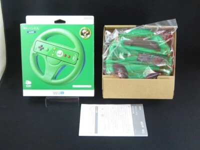 NOT USED Club Nintendo Limited Wii U Handle Steering Wheel Luigi from Japan 1 - Image 1 of 4