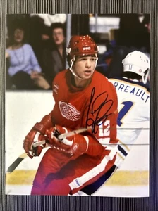Ted Nolan Detroit Red Wings NHL Signed Autographed 8x10 Photo With PROOF D - Picture 1 of 4