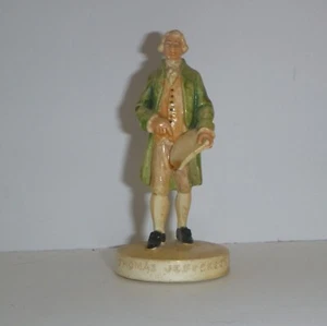 Vintage Sebastian Miniatures George Washington Copywright 1945 Original Label - Bild 1 von 3