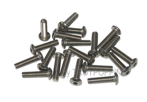 20-SS M5-0.8 X 20MM BH BOTÓN ALLEN CABEZAL MÉTRICO MÁQUINA TORNILLOS ACERO INOXIDABLE - Imagen 1 de 1