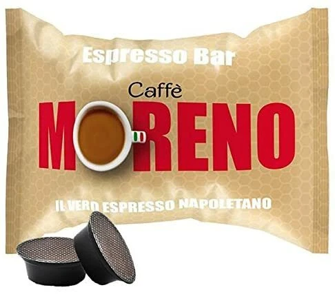 400 Capsule Espresso Caffè Moreno Espresso Bar compatibili A Modo Mio