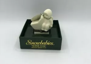 SnowBabies Dept 56 Super Star Bisque Hinged Box Figurine 5669029 New in Box - Picture 1 of 3