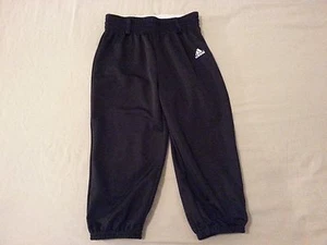 Boys adidas Pants S Small Black Athletic - Picture 1 of 3