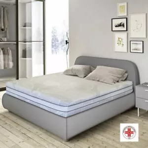 materasso a 1600 MOLLE INSACCHETTATE INDIPENDENTI memory foam SFODERABILE 25cm - Foto 1 di 4