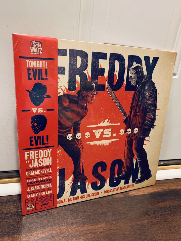 Freddy Vs Jason Original Film Soundtrack Vinyl LP Record by Graeme Revell Horror - Image 1 of 2