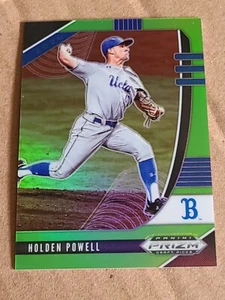 Holden Powell 2020 Panini Prizm Draft Picks Green Refractor 67/75 Baseball Card - Picture 1 of 10