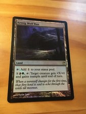 Mtg innistrad kessig wolf run foil nm/sp