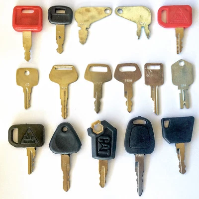 16 Keys Heavy Equipment - Construction Equipment Ignition Key Set - Image 1 of 2