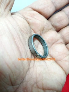 100% Originales 2x Negro Zapato de Caballo Hierro Shani Anillos KALE GODE KI NAAL ANILLO NAL  - Imagen 1 de 5