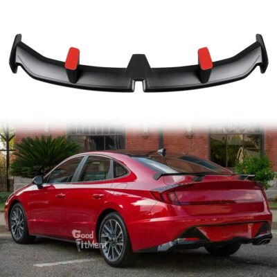 54" PRO Style Car Rear Trunk Wing Spoiler Matte Black For Hyundai Sonata Hybrid - Image 1 of 4