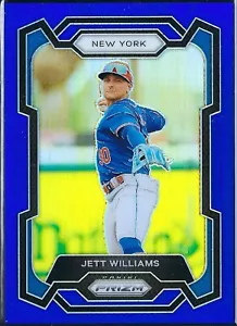 2024 Panini Prizm Blue #169 Jett Williams New York Mets 090/199 - Bild 1 von 2