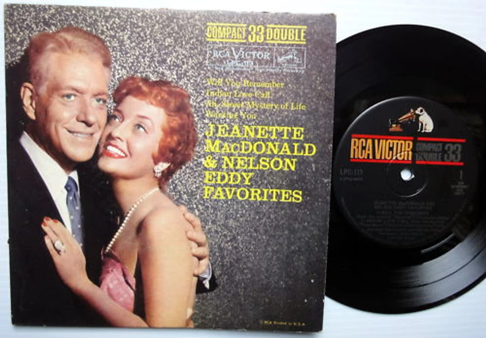 Jeanette Macdonald Mini EP Nelson Eddy Favoriten 33rpm - Bild 1 von 1