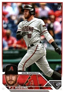 P.J. Higgins C Diamondbacks Topps Baseballkarte US82 2023 - Bild 1 von 2