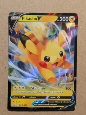 Pikachu V SWSH285 SWSH: Sword & Shield Promo Cards Holo - Image 1 of 4