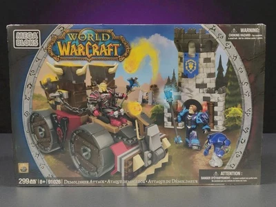 Mega Bloks World Of Warcraft Demolisher Attack Set 91026 Ages 8+ 299 Pcs New - Image 1 of 4