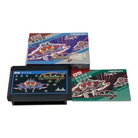 Namco Galaga NES Game 1985 Box Manual Japan Shooting Game Used