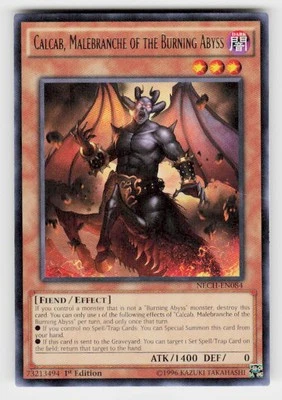 The New Challengers #NECH-EN084 Calcab, Malebranche of the Burning Abyss - Image 1 of 2