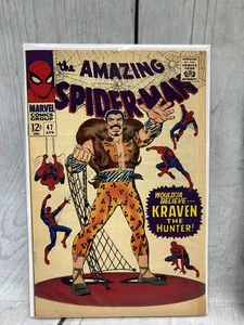 Cubierta Amazing Spider-Man #47 (1967) Kraven the Hunter en estado bastante bueno 8,0 Marvel - Imagen 1 de 5