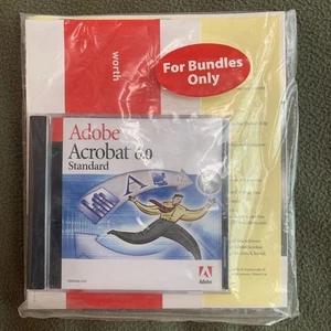 Adobe Acrobat 6.0 Standard Windows PC with serial number SEALED CD DP/N 0Y1197 - Picture 1 of 4