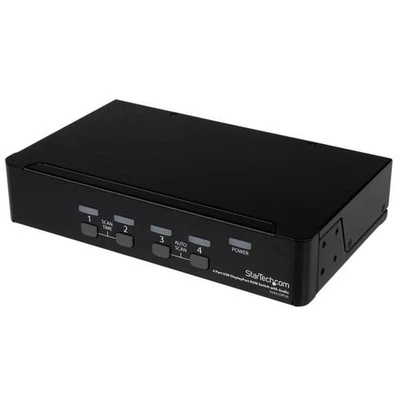 StarTech.com Switch KVM DisplayPort USB a 4 porte con audio SV431DPUA - Immagine 1 di 4