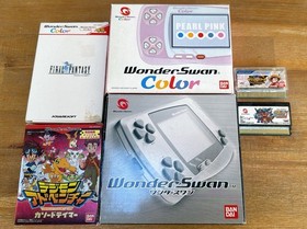 Bandai Wonderswan & Wonderswan Color CIB With Games set